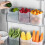 Refrigerator Door Storage Box, Compartmentalized Shelf, Food and Vegetable Preservation Box 3
