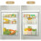 Refrigerator Door Storage Box, Compartmentalized Shelf, Food and Vegetable Preservation Box 6