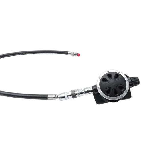 Diving Full Face Mask Second Stage  Regulator Chrome Plated Copper Quick Connect/Disconnect Self-Locking Connector 1