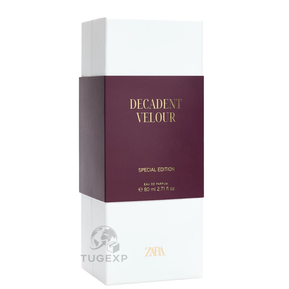 Zara Decadent Velour 80Ml Women Eau De Parfum Fragrance 2,71 Oz Brand New