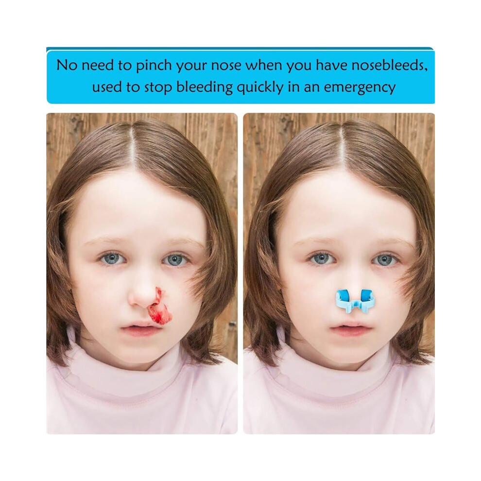 32Pcs Nose Clips Stop Nosebleeds Epistaxis Clip Nose Nasal Stopper Plastic Foam for Adult Accidental Emergency Condition