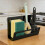 Sink Sponge Holder Quick-Draining Space-Saving Kitchen Sink Sponge Drainage Stand for Home Restaurant 6