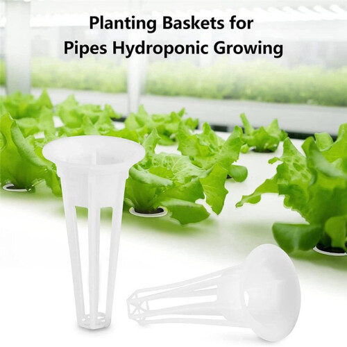 90 Pack Replacement Grow Baskets, Seed Pod Baskets Hydroponics Baskets, Durable Plastic Plant Growing Containers 2