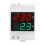 Digital Voltmeter Ammeter AC80-300V 0.1-99.9A DIN Rail High Accuracy Meter 3