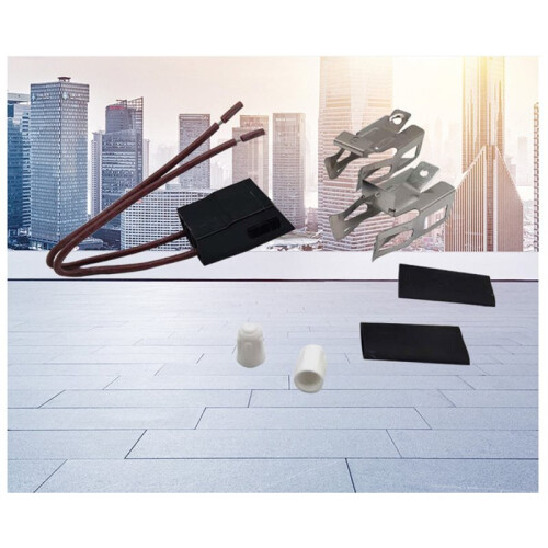 Kit de 4 Connecteurs de Cuisinière ERR117 pour Brûleur, Référence 5303935058, Compatible avec pour  et pour 2