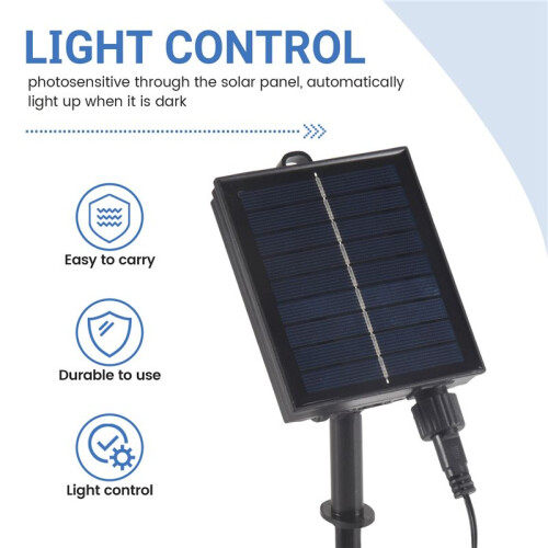 1200mAh Solar Panel Control Box Kits Lithium Battery Panel for 3.7V 24V LED String Strip Lamp  Charging 2