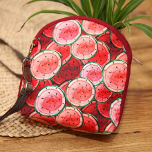 (Shell bag, 10) Hand embroidery diy material bag fabric embroidery fashion creative storage cosmetic bag