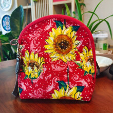 (Shell bag, 16) Hand embroidery diy material bag fabric embroidery fashion creative storage cosmetic bag