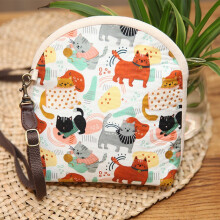 (Shell bag, 6) Hand embroidery diy material bag fabric embroidery fashion creative storage cosmetic bag
