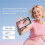 Schermo Magnetico per Selfie per  e per Android, per , per Vlog, Selfie, Controllo per Zoom e Streaming Live. 6