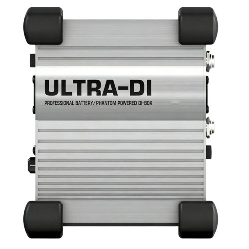 Ultra-DI DI100 Professional Battery/Phantom Powered DI-Box Balanced Circuit Output Case 2