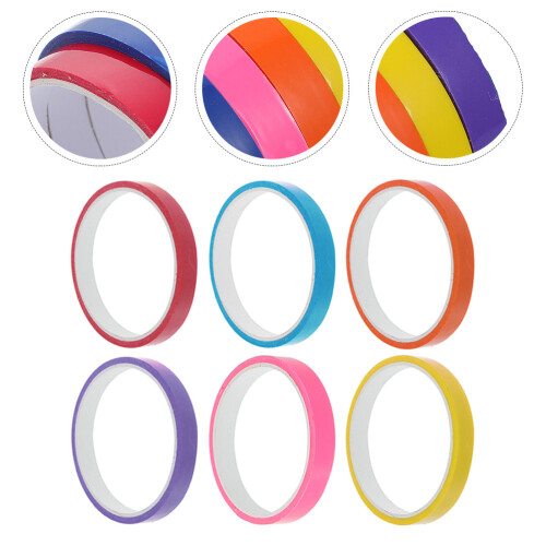 Rubans Adhésifs Colorés Avec Boules Pour 1
