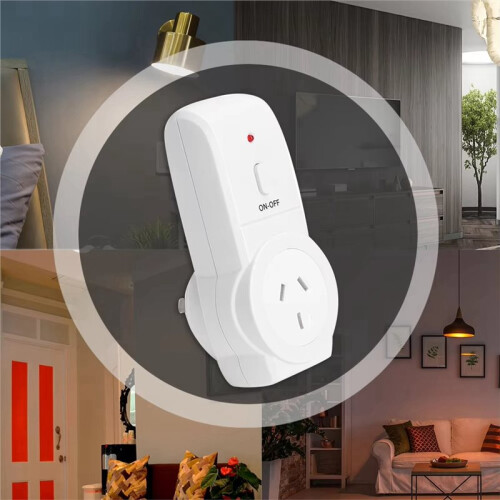 Power Outlet Light /OFF  Socket Wireless Remote Control, Remote-Controlled Power Point -AU Plug 2