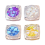 Διαφανή διακοσμητικά Aurora Heart Charms για διακοσμητικά νυχιών, ασφαλή περιβαλλοντικά 1