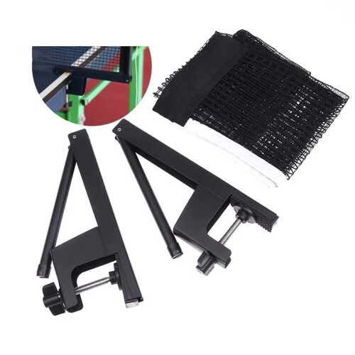 Standard Clip-/Screw Type Table Tennis Mesh Net Professional  Pong Table Net Rack Kit Accessories Clamp Types 1