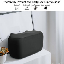 TXEsign Capa Protetora Elástica para Caixa de Som para  Partybox  The Go 2, Capa Protetora Macia com Elástico para Alto-Falante