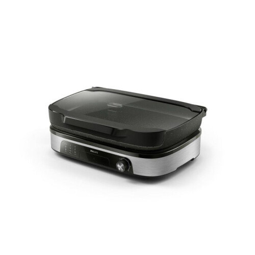 Philips Philips HD6212/90 Grillgerät - 2400 W, schwarz/silber 1