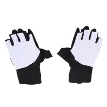 Halbfinger-Fahrradhandschuhe S - Stoff + Silikon