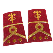 Security Guard Epaulettes Sewing On Fabric Patches-E.