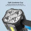Flashlight P1000 LED USB 4 Modes Adjustable Searchlight Spotlight 2