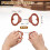 Pottery Wire Tool 4Pcs 1.57" Standard Clay Wire Cutter Cutting Pottery Tools with Plastic Handle 7