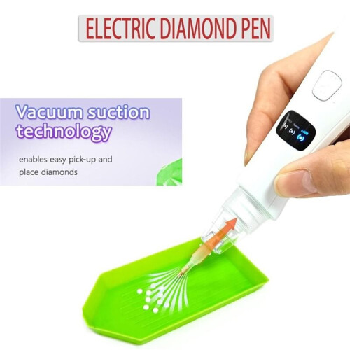 Portable Automatic  Adjustable Suction Mode Wireless Diamond Paint Suction Device 4 Replacement Tips 2