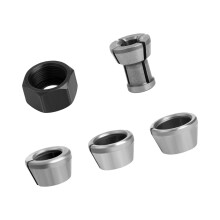 Easy Installation Carbon Steel Chuck System Enhancing Work-5PCS