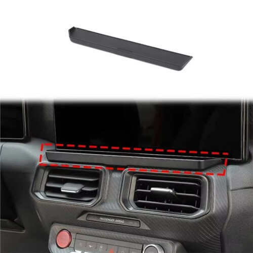Dashboard Storage Box Tray for  Mustang 2024 2025 Dashboard Screen Organizer Accessories 1