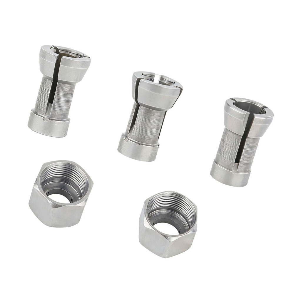Multiple Size Router Collet Nut Milling Cutter Collet-Type A 7754004073647