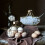 5X Wooden Handle Metal Retro Basket Portable Multi-Function Vegetable Fruit Egg Groceries Practical Storage Basket White 6