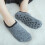 Fuzzy Sock Plush Slipper Sock with Antis slip-Light coffee 5