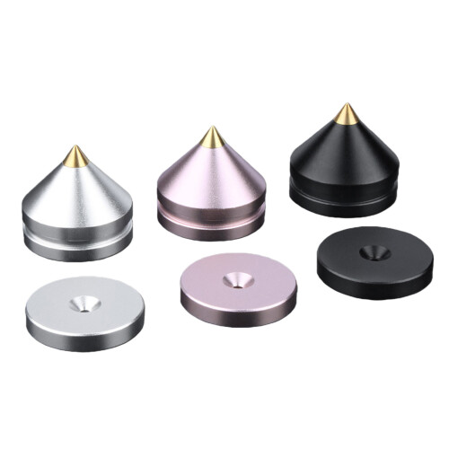 Anti Vibration Feet For Auditory Equipment Shock-Silver 1