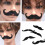 Novelties Fake Mustaches,Mustache Party-Beard set 1 3