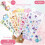 Safe Washable Glitters Sticker with Themed Pattern-Purple 5