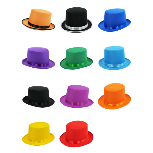 Comfortable Unisex Top Hat Breathable-Leucorrhea on black 1