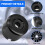 Automotive Accessory Wheel Bolt Caps for 2003-2020 Quick 6