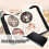 Large Capacity Zippered CDs Holder 80 Discs PU Materials With 3