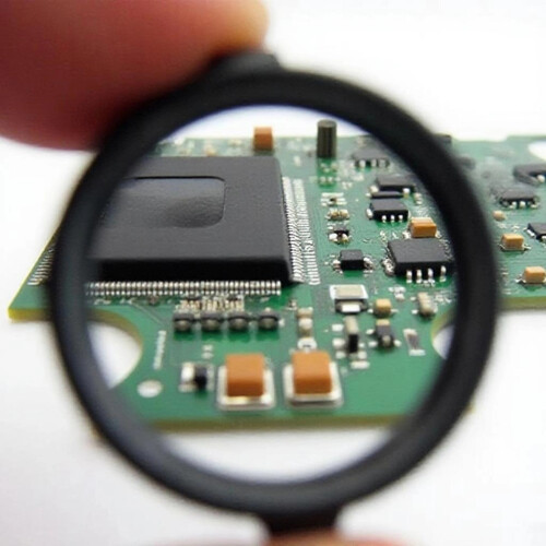 Handheld 30X Magnifying Glass Lens Monocle Magnifier-Black 2