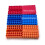 32 Holes Screwdriver Bits Holder Soft Rubber Drill-Orange 1pc 5