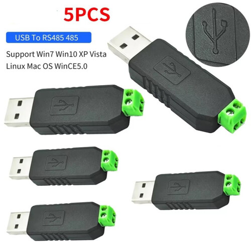 Conversor USB para RS485 com Chip CH340/PL2303/FT232, Conversor Serial RS485 para XP/Win7/10, Vista, Linux, MacOS e WinCE5.0 1