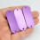 Rust Proof Blank Metal Ticket Stainless Steel Texture for-Blue 7