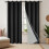 Noise Reducing Thermal Curtain Winter-132 241cm Light Grey 7