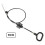 2PCS 38.5" D-Ring Recliner Cable Replacements for Sofa and Chair Comfort 3