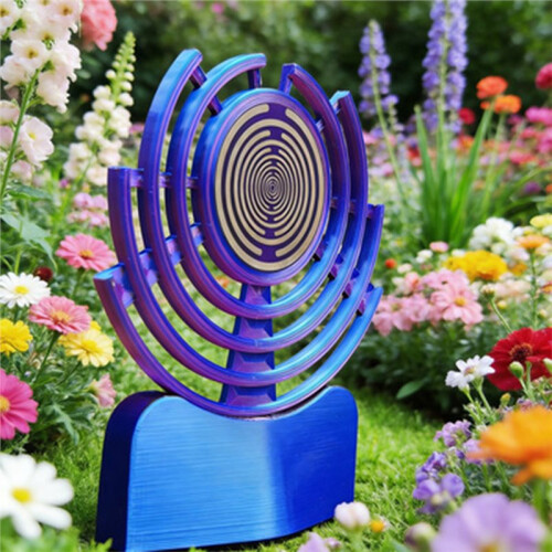 Lakhovsky MWO Polarizing Disk Multi-Wave Oscillator Radiation Field Generator Crystal Purificatio 2
