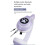 Cute Cat Ear  Compatible Headset with LED Wireless Headset Stereo Folding Sports Headset with Microphone 3