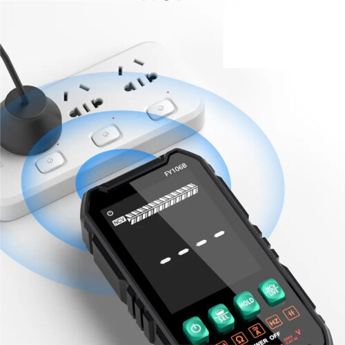 Auto-Ranging Digital Multimeter 6000 Counts True RMS Tester Capacitance Ohm Hz Test Electrician Tools 2