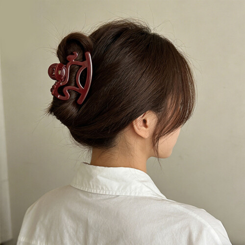 Fantasy Clip Barrette Slip Resistant Design Trendy-4 random 2
