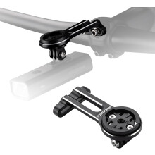 ROCKBROS Bike Computer Mount Garmin Bryton Compatible Handlebar Holder with Camera Adapter