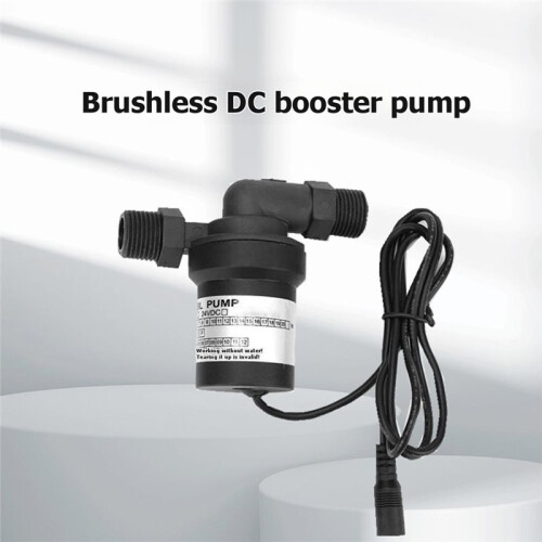 12/24V 10W Solar High Temperature Water Pump  Brushless for Circulation Pumping D 1