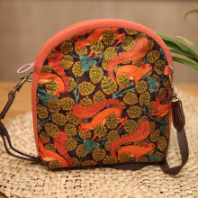 (Shell bag, 11) Hand embroidery diy material bag fabric embroidery fashion creative storage cosmetic bag